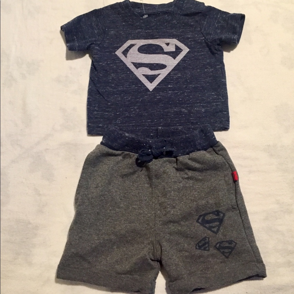 Superman newborn set